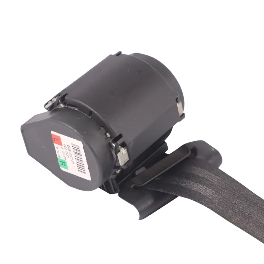 Cintura di sicurezza nera posteriore sinistra destra per Audi A3 8P con numero di parte 8P7857805 Audi A3 8P Cintura di sicurezza nera posteriore sinistra destra - SKU 8P7857805 - Numero di parte 8P7857805