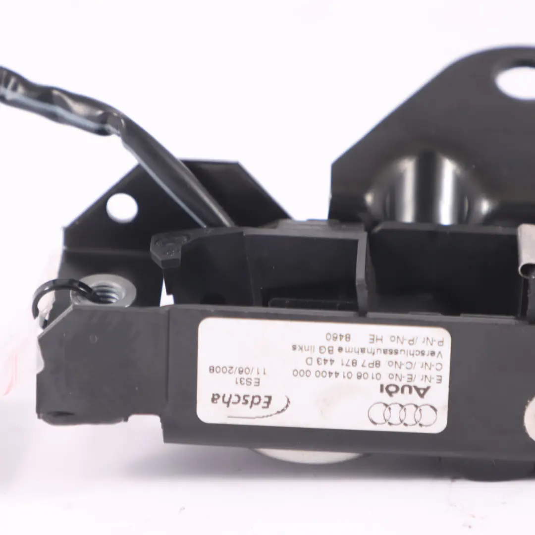 Charnière de toit pliant avant gauche pour Audi A3 8P à propos du numéro de pièce 8P7871443F Audi A3 8P Charnière de toit pliant avant gauche - SKU 8P7871443F - Numéro de pièce 8P7871443F