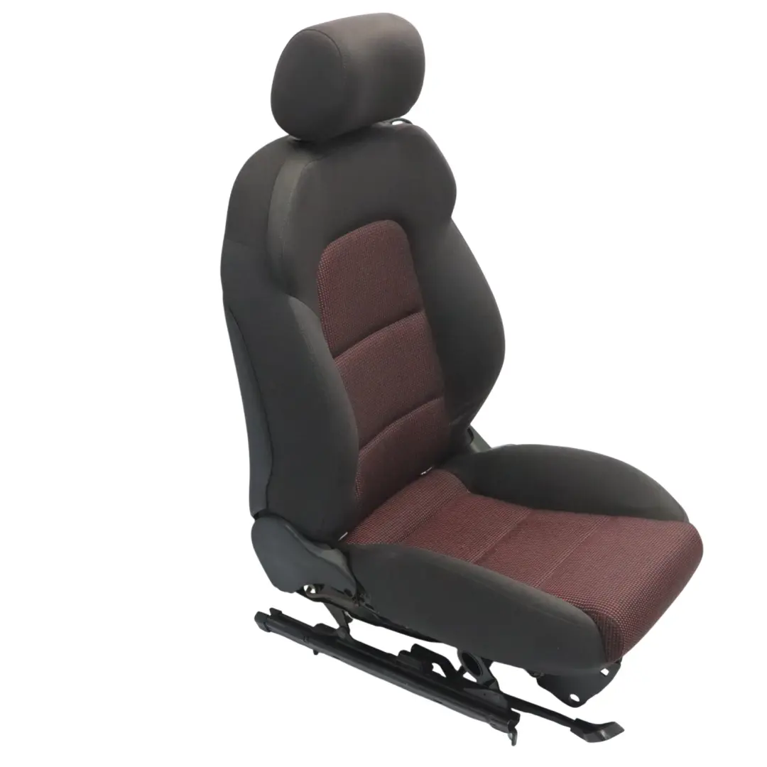 Audi A3 8P Cabriolet Siège Sport Avant Gauche Tissu Soul Rouge Noir - SKU 8P7881805A-1 - Numéro de pièce 8P7881805A