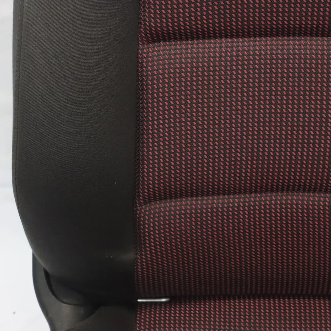Audi A3 8P Cabriolet Siège Sport Avant Gauche Tissu Soul Rouge Noir - SKU 8P7881805A-1 - Numéro de pièce 8P7881805A