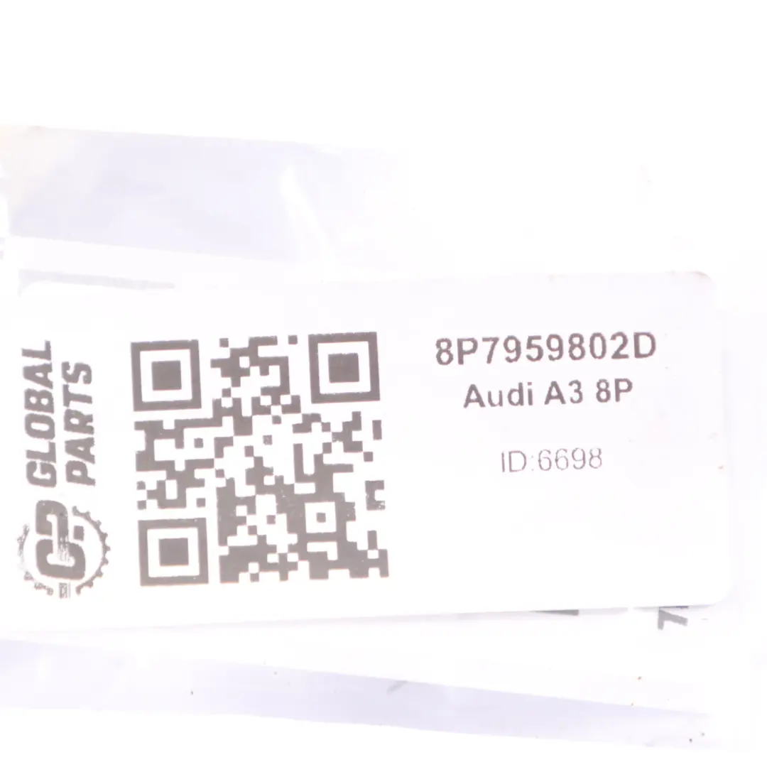 Audi A3 8P Mécanisme de lève vitre de porte avant gauche - SKU 8P7959802D - Numéro de pièce 8P7959802D