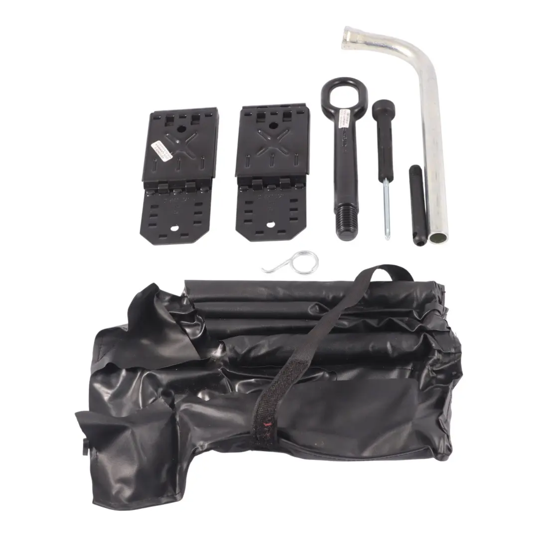 strumento emergenza SET Martinetto sollevamento ruota per Audi Q7 4L con numero di parte 8R0012115A Audi Q7 4L strumento emergenza SET Martinetto sollevamento ruota - SKU 8R0012115A - Numero di parte 8R0012115A