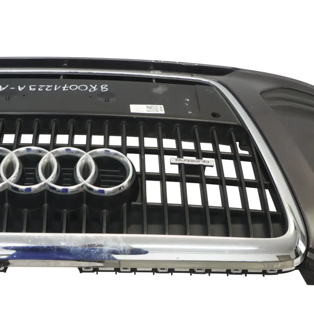 Audi Q5 8R Front Bumper Trim Panel Cover Amethyst Grey Metallic - Z4X - SKU 8R0071229A-AGM - Part number 8R0071229A