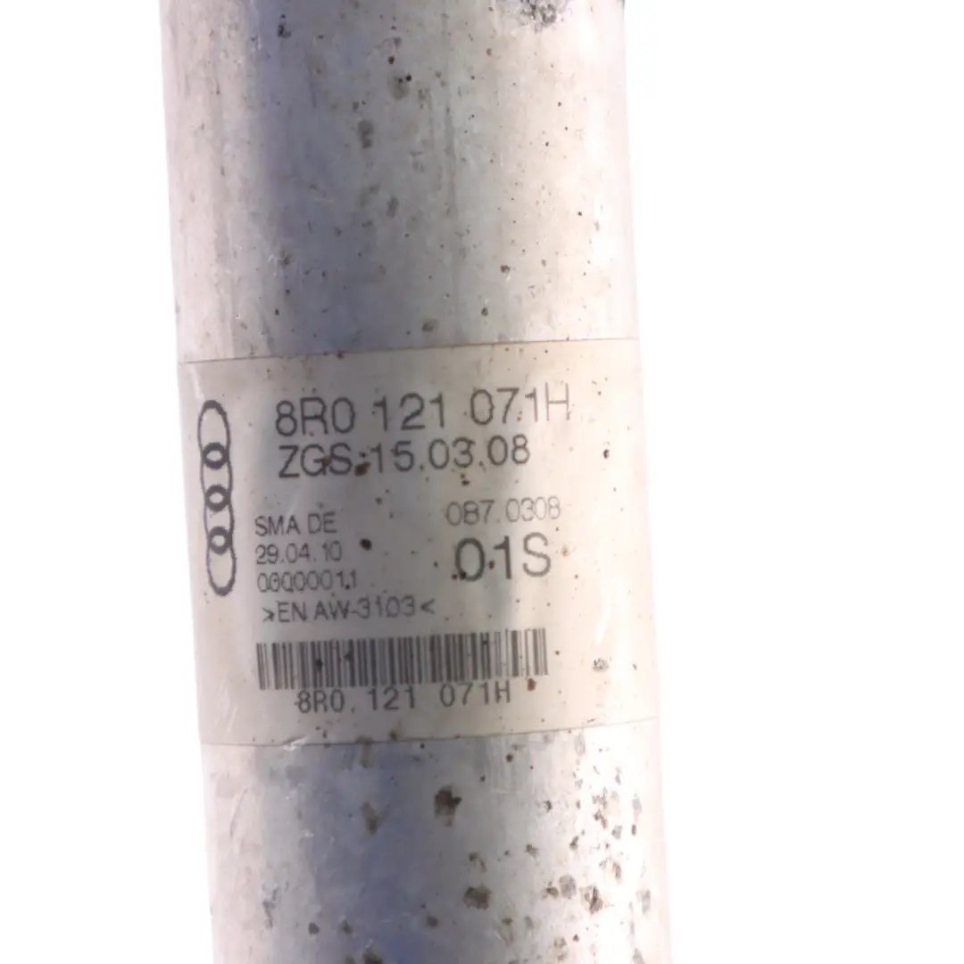 Refrigerante Agua Manguera Tubo para Audi Q5 8R con número de pieza 8R0121071H Audi Q5 8R Refrigerante Agua Manguera Tubo - SKU 8R0121071H - Número de pieza 8R0121071H