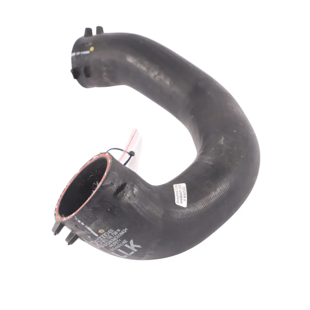AUDI Q5 8R Quattro 3.0 TDI CCWA Intercooler Charge Air Hose Right O/S - SKU 8R0145738N - Part number 8R0145738N