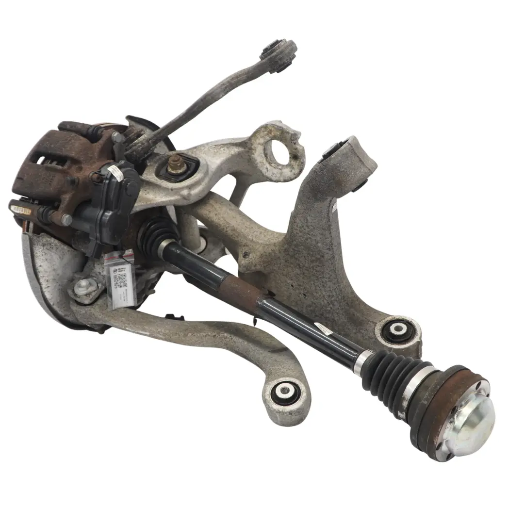 Audi Q5 8R 3.0 TDI Fahrwerksbein hinten links Radträger Bremsscheibe Bremssattel - SKU 8R0505431C-1 - Teilenummer 8R0505431C