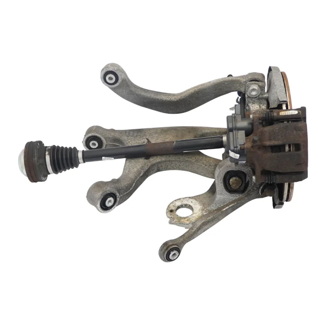 Audi Q5 8R 3.0 TDI Suspension Jambes Arrière Gauche Support Disque de Frein - SKU 8R0505431C-1 - Numéro de pièce 8R0505431C