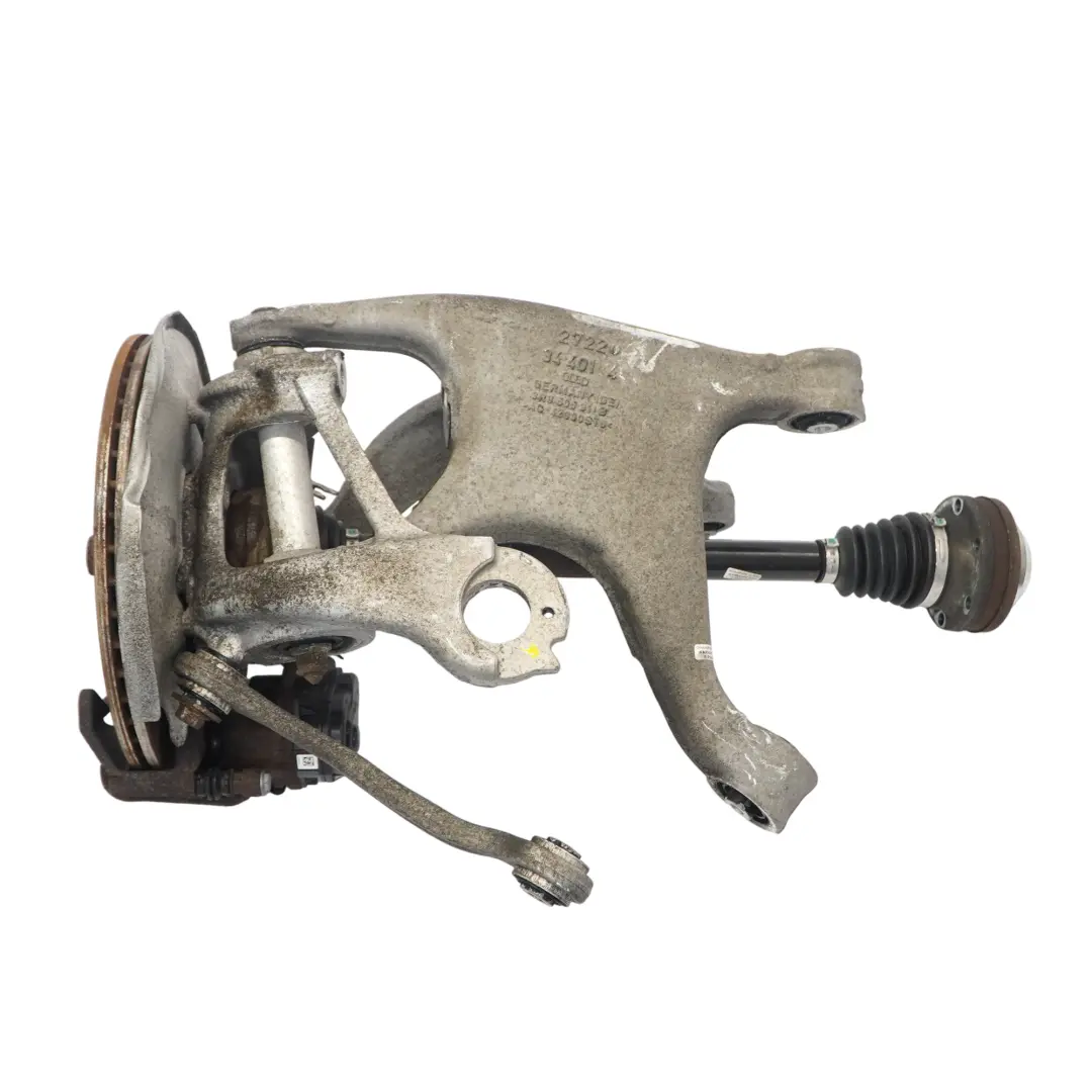 Audi Q5 8R 3.0 TDI Suspension Jambes Arrière Gauche Support Disque de Frein - SKU 8R0505431C-1 - Numéro de pièce 8R0505431C