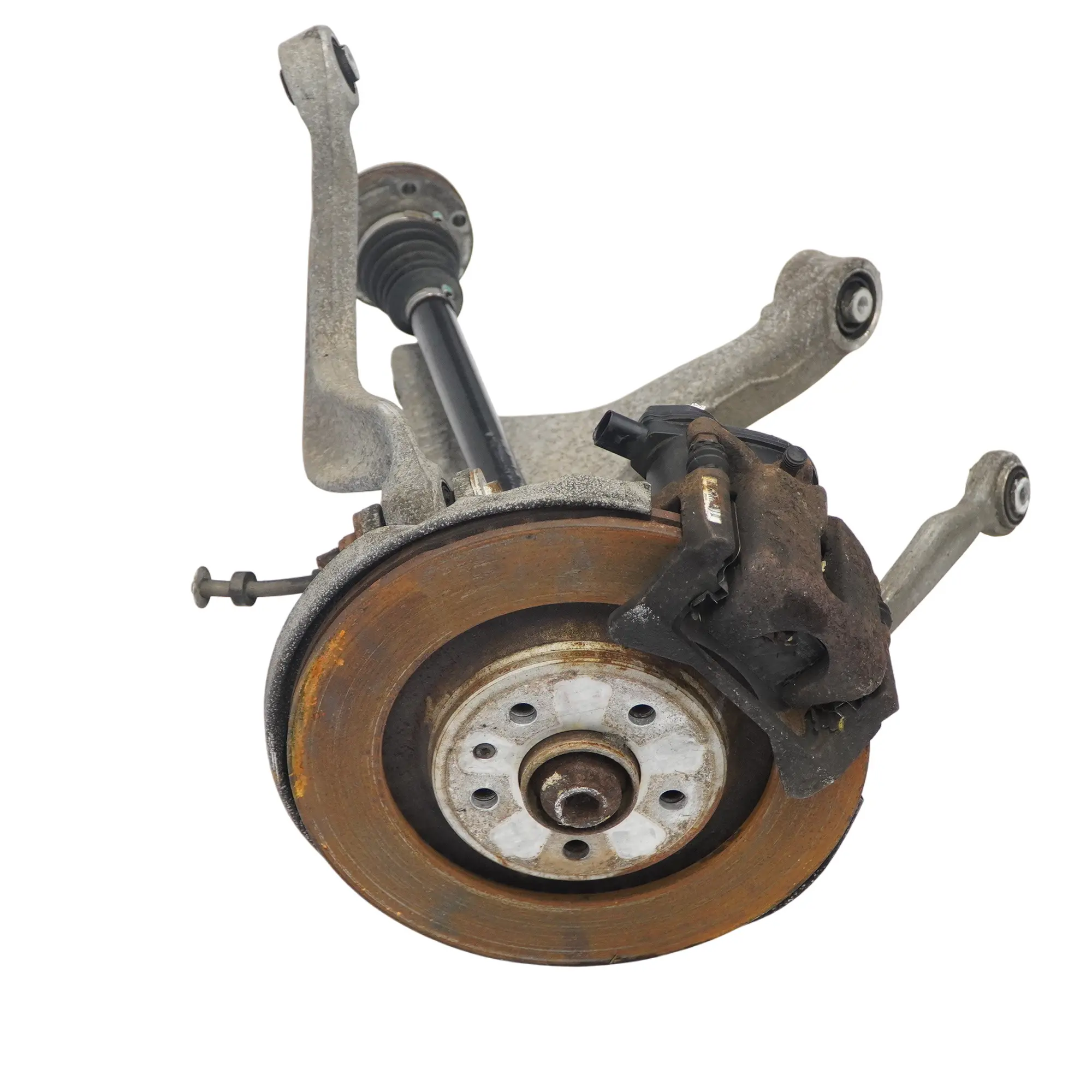 Audi Q5 8R 3.0 TDI Suspension Leg Rear Left N/S Wheel Carrier Brake Disc Caliper