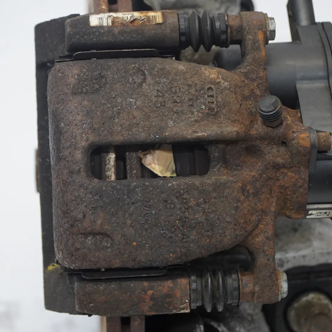 Fahrwerksbein hinten links Radträger Bremsscheibe Bremssattel für Audi Q5 8R 3.0 TDI mit Teilenummer 8R0505432C Audi Q5 8R 3.0 TDI Fahrwerksbein hinten links Radträger Bremsscheibe Bremssattel - SKU 8R0505432C - Teilenummer 8R0505432C