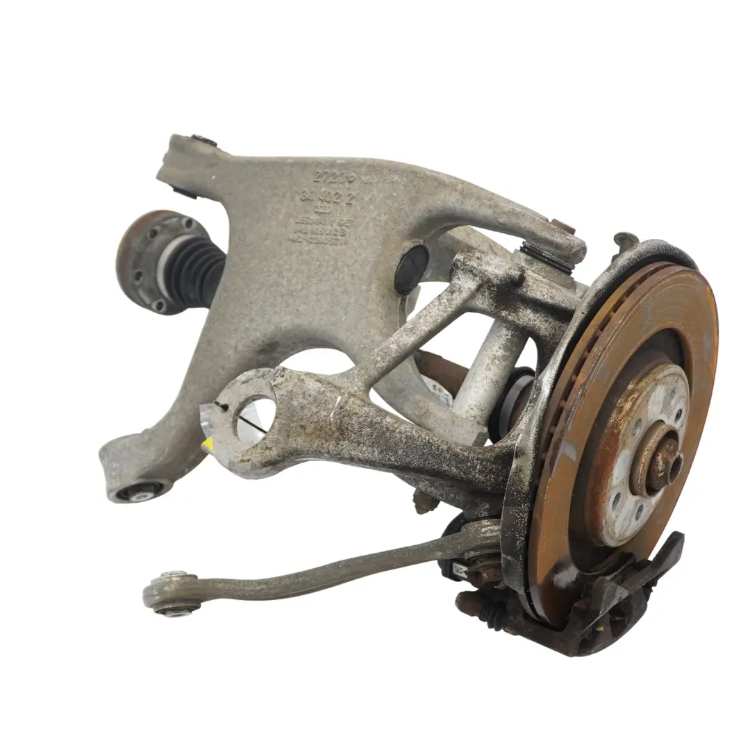 Audi Q5 8R 3.0 TDI Suspension Jambes Arrière Gauche Support Disque de Frein - SKU 8R0505432C - Numéro de pièce 8R0505432C