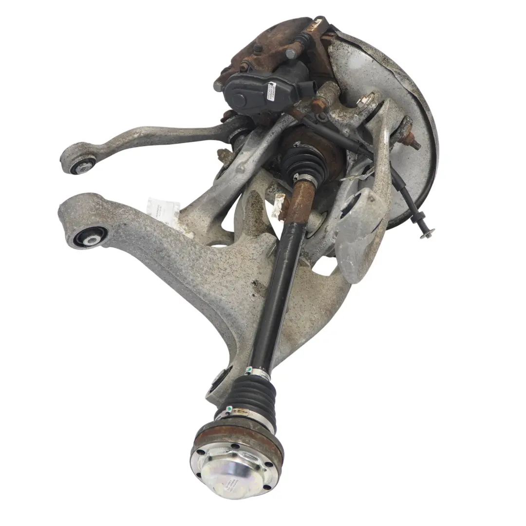 Audi Q5 8R 3.0 TDI Suspension Jambes Arrière Gauche Support Disque de Frein - SKU 8R0505432C - Numéro de pièce 8R0505432C