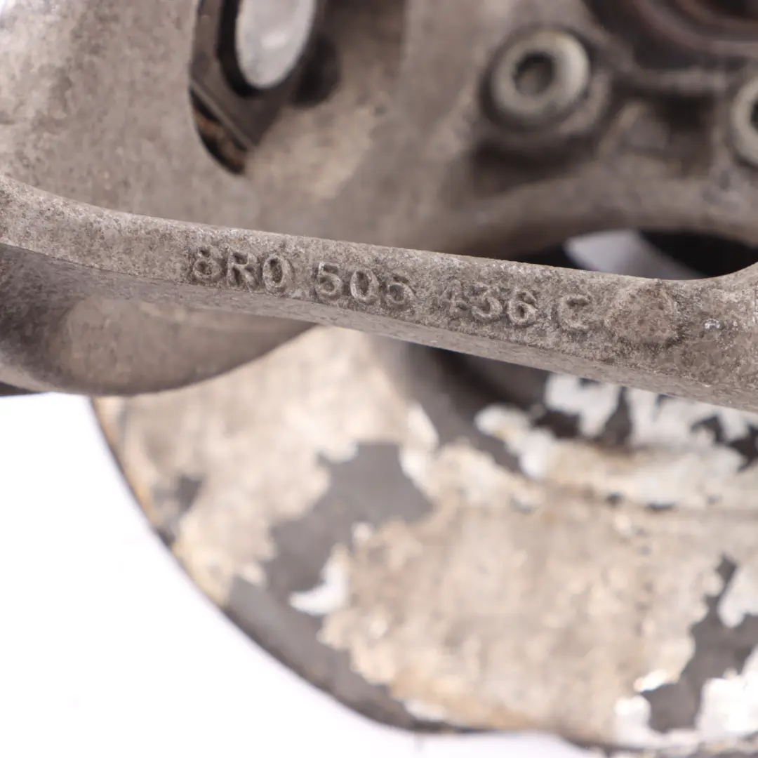 Audi A7 4G Support De Moyeu De Roue Arrière Droit Référence - SKU 8R0505432F - Numéro de pièce 8R0505432F