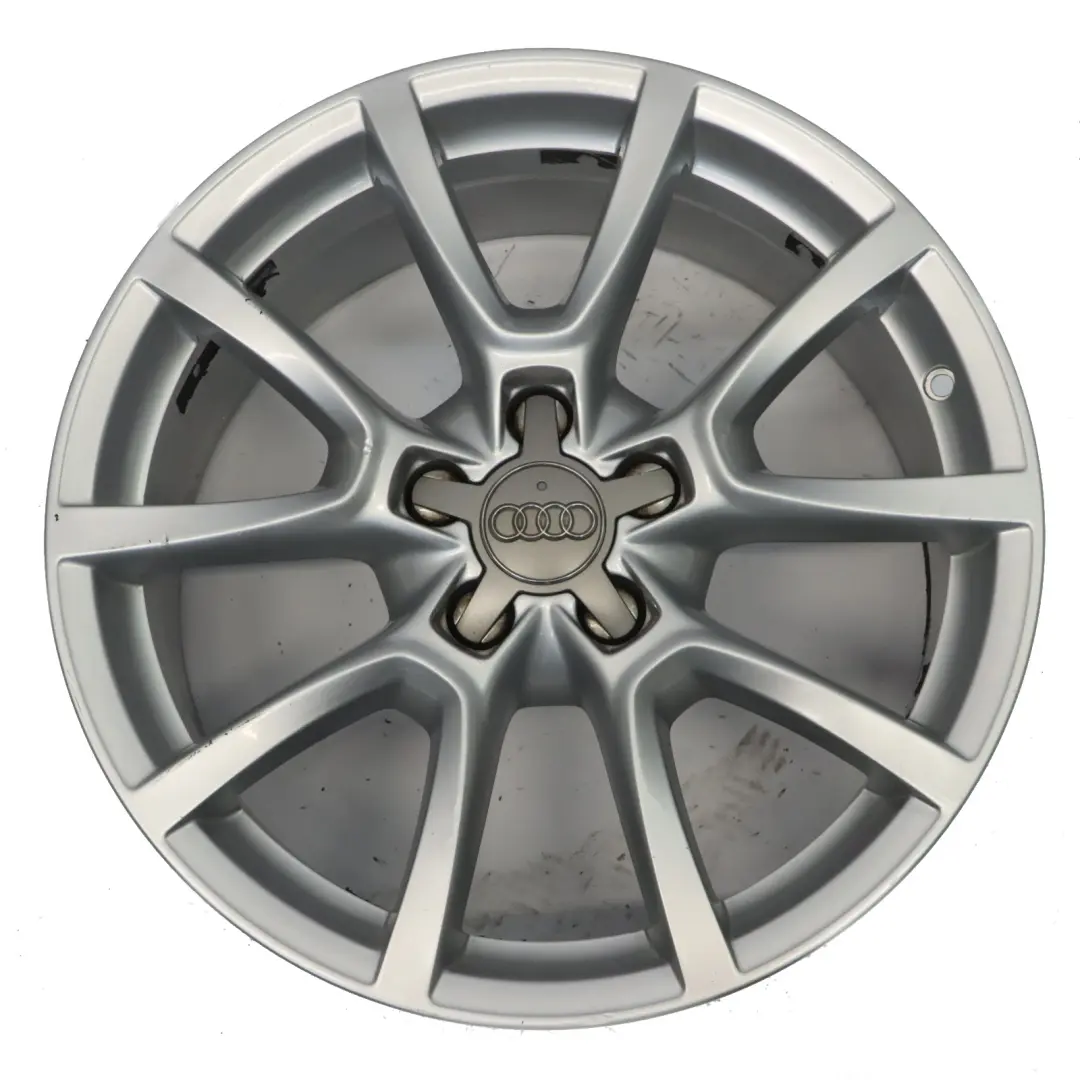 Alloy Rim 18" 8J ET:39 Double Spoke to Audi Q5 8R Silver Wheel with Part number 8R0601025C Audi Q5 8R Silver Wheel Alloy Rim 18" 8J ET:39 Double Spoke - SKU 8R0601025C-3 - Part number 8R0601025C