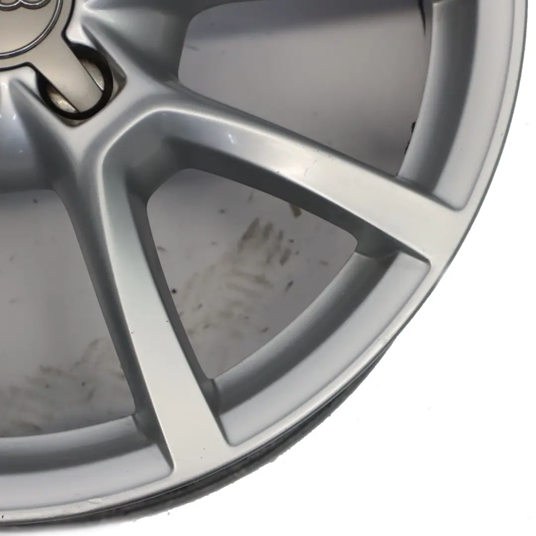 Alloy Rim 18" 8J ET:39 Double Spoke to Audi Q5 8R Silver Wheel with Part number 8R0601025C Audi Q5 8R Silver Wheel Alloy Rim 18" 8J ET:39 Double Spoke - SKU 8R0601025C-3 - Part number 8R0601025C