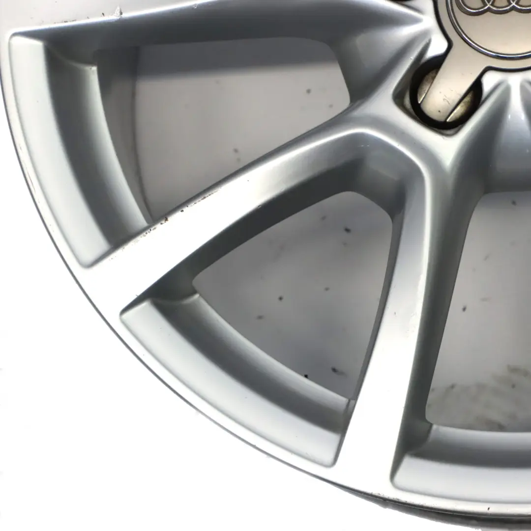 Audi Q5 8R Silver Wheel Alloy Rim 18" 8J ET:39 Double Spoke - SKU 8R0601025C-3 - Part number 8R0601025C