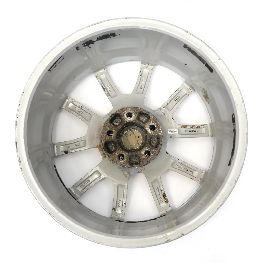 Alloy Rim 18" 8J ET:39 Double Spoke to Audi Q5 8R Silver Wheel with Part number 8R0601025C Audi Q5 8R Silver Wheel Alloy Rim 18" 8J ET:39 Double Spoke - SKU 8R0601025C-4 - Part number 8R0601025C