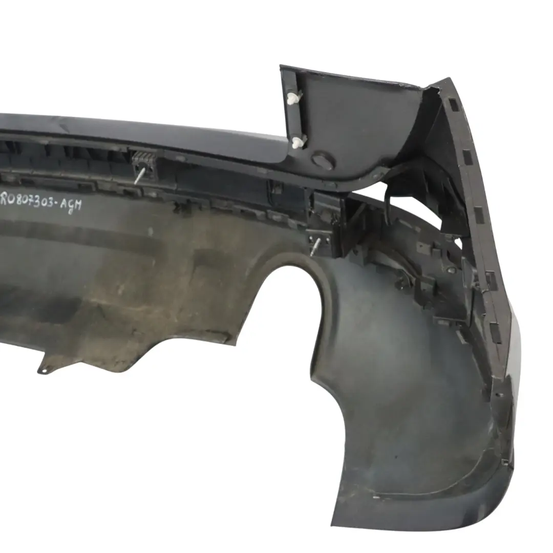 Bumper Trim Panel Covering Amethyst Grey Metallic - Z4X to Audi Q5 8R Rear with Part number 8R0807303 Audi Q5 8R Rear Bumper Trim Panel Covering Amethyst Grey Metallic - Z4X - SKU 8R0807303-AGM - Part number 8R0807303