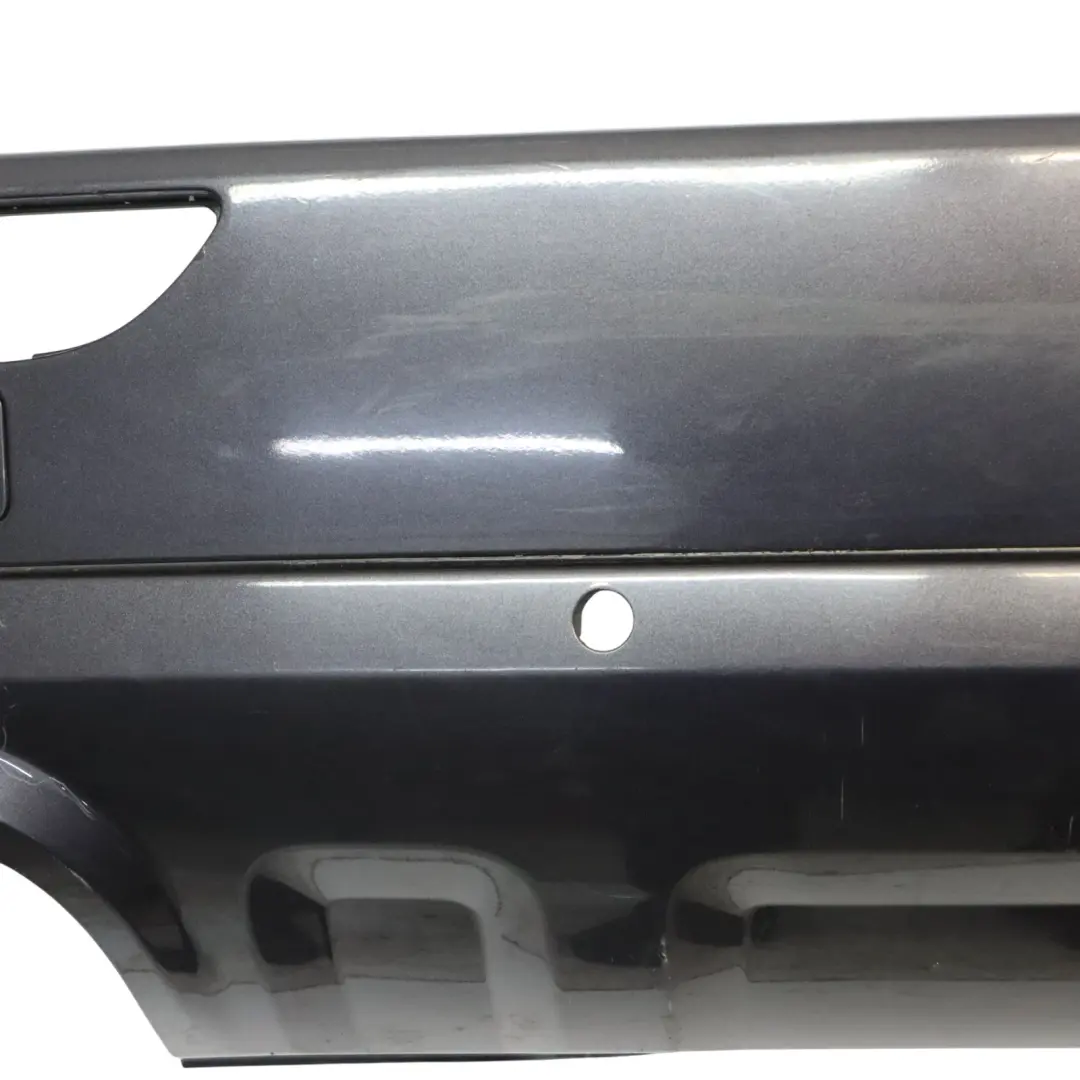 Bumper Trim Panel Covering Amethyst Grey Metallic - Z4X to Audi Q5 8R Rear with Part number 8R0807303 Audi Q5 8R Rear Bumper Trim Panel Covering Amethyst Grey Metallic - Z4X - SKU 8R0807303-AGM - Part number 8R0807303