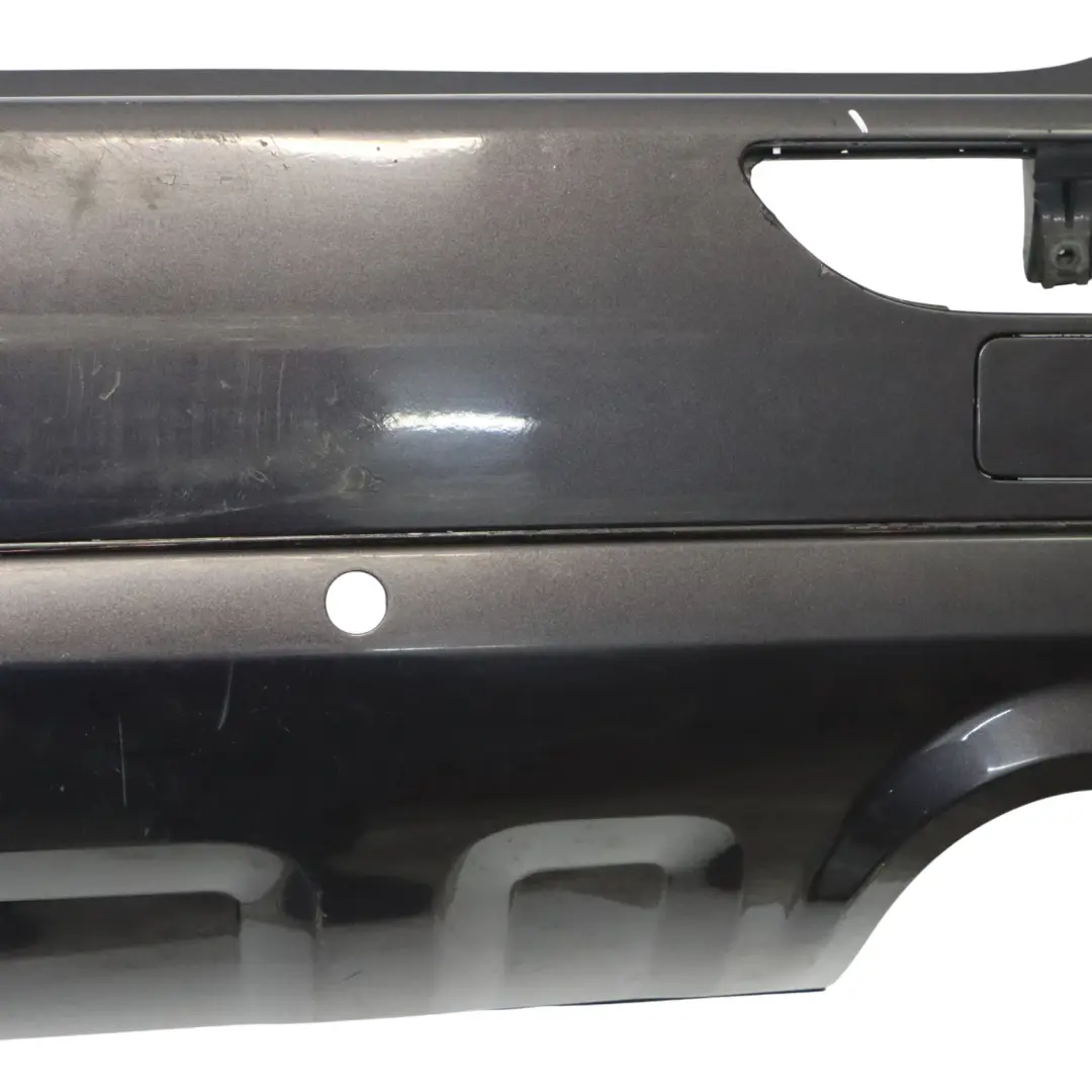 Bumper Trim Panel Covering Amethyst Grey Metallic - Z4X to Audi Q5 8R Rear with Part number 8R0807303 Audi Q5 8R Rear Bumper Trim Panel Covering Amethyst Grey Metallic - Z4X - SKU 8R0807303-AGM - Part number 8R0807303