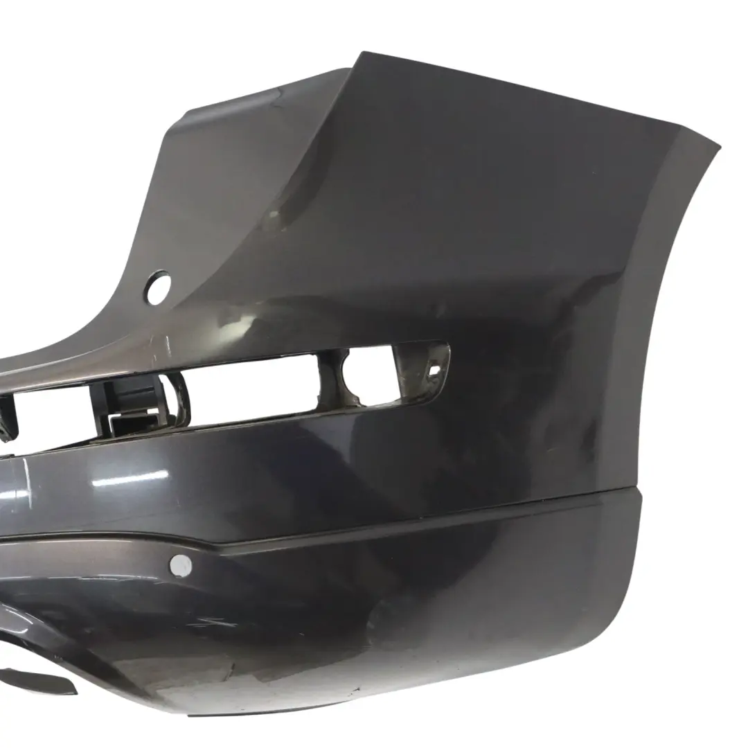 Bumper Trim Panel Covering Amethyst Grey Metallic - Z4X to Audi Q5 8R Rear with Part number 8R0807303 Audi Q5 8R Rear Bumper Trim Panel Covering Amethyst Grey Metallic - Z4X - SKU 8R0807303-AGM - Part number 8R0807303