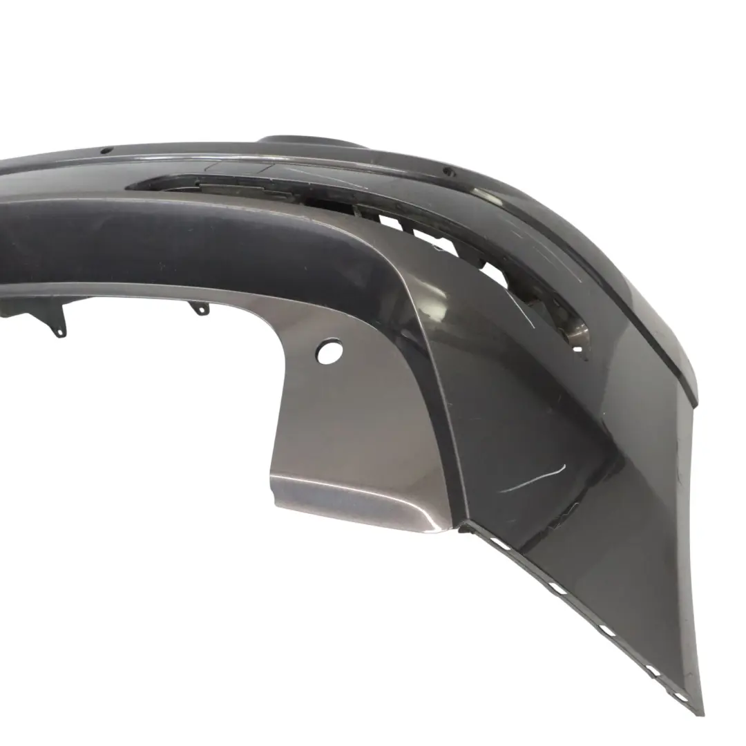 Bumper Trim Panel Covering Amethyst Grey Metallic - Z4X to Audi Q5 8R Rear with Part number 8R0807303 Audi Q5 8R Rear Bumper Trim Panel Covering Amethyst Grey Metallic - Z4X - SKU 8R0807303-AGM - Part number 8R0807303