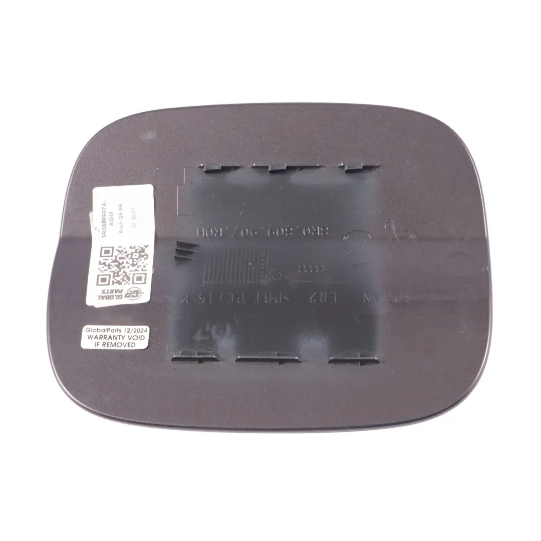 Audi Q5 8R Tapa depósito combustible Tapa llenado Gris amatista metalizado Z4X - SKU 8R0809907A-AGM - Número de pieza 8R0809907A-AGM