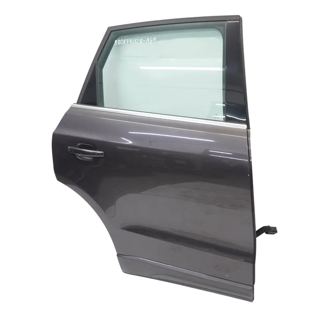 Audi Q5 8R Door Rear Right O/S Amethyst Grey Metallic - Z4X - SKU 8R0833052B-AGM - Part number 8R0833052B