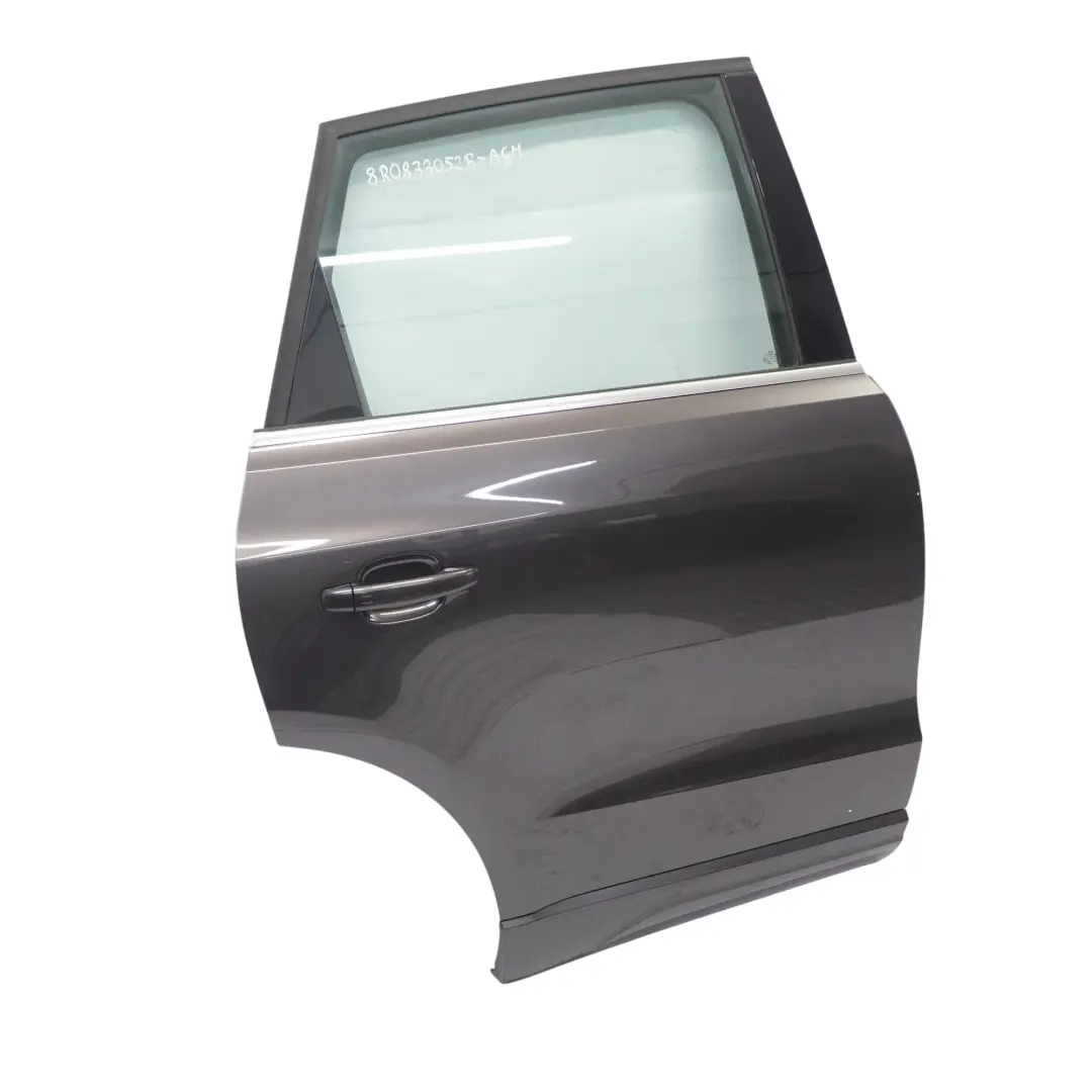 Audi Q5 8R Door Rear Right O/S Amethyst Grey Metallic - Z4X - SKU 8R0833052B-AGM - Part number 8R0833052B