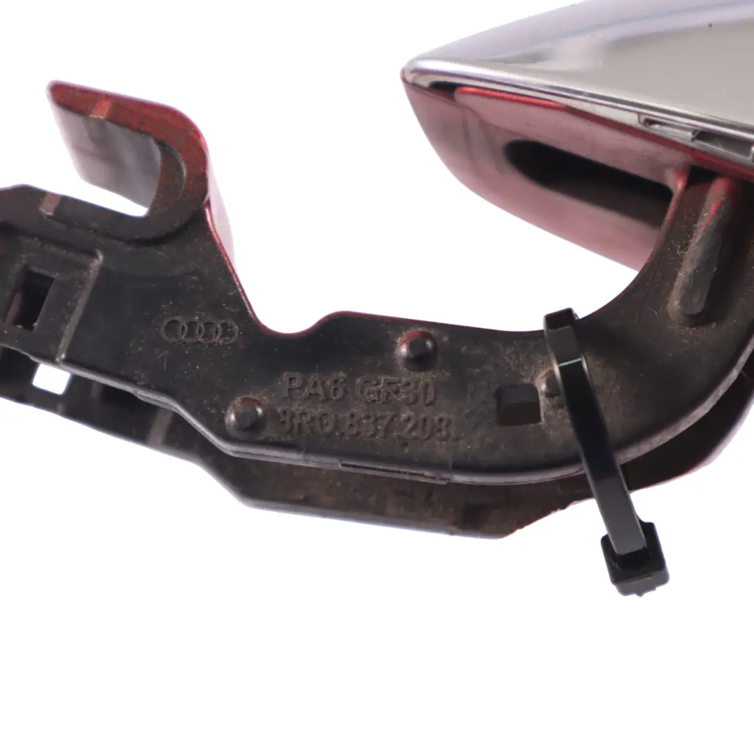 Door Handle Front Rear Right O/S Grab Volcano Red Metallic - Y3M to Audi Q5 8R with Part number 8R0837208 Audi Q5 8R Door Handle Front Rear Right O/S Grab Volcano Red Metallic - Y3M - SKU 8R0837208-VRE - Part number 8R0837208
