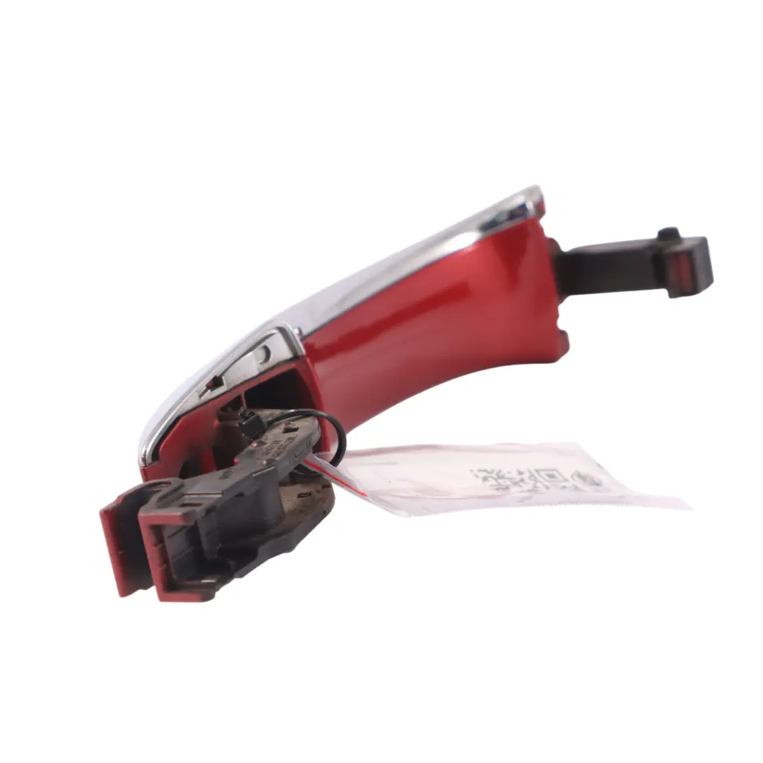 Audi Q5 8R Klamka Zewnętrzny Prawy Przód Tył Czerwona Volcano Red - Y3M - SKU 8R0837208-VRE - Numer Części 8R0837208