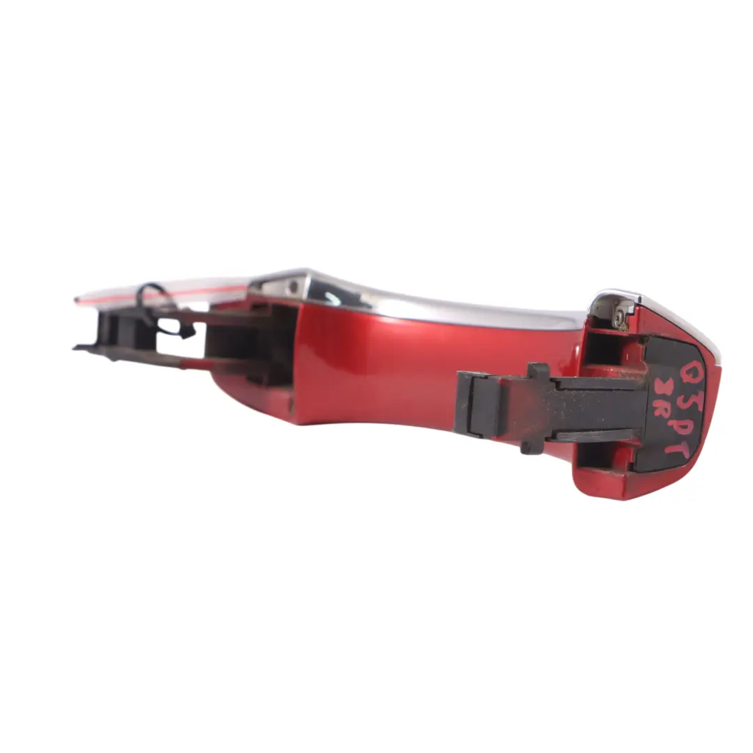 Audi Q5 8R Door Handle Front Rear Right O/S Grab Volcano Red Metallic - Y3M - SKU 8R0837208-VRE - Part number 8R0837208