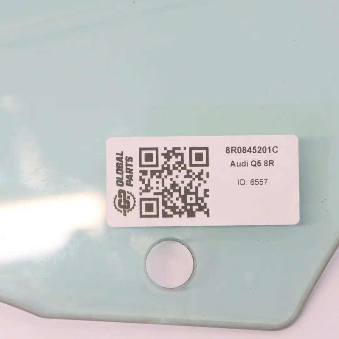 Audi Q5 8R Door Window Glass Front Left N/S AS2 Green Glazing - SKU 8R0845201C - Part number 8R0845201C