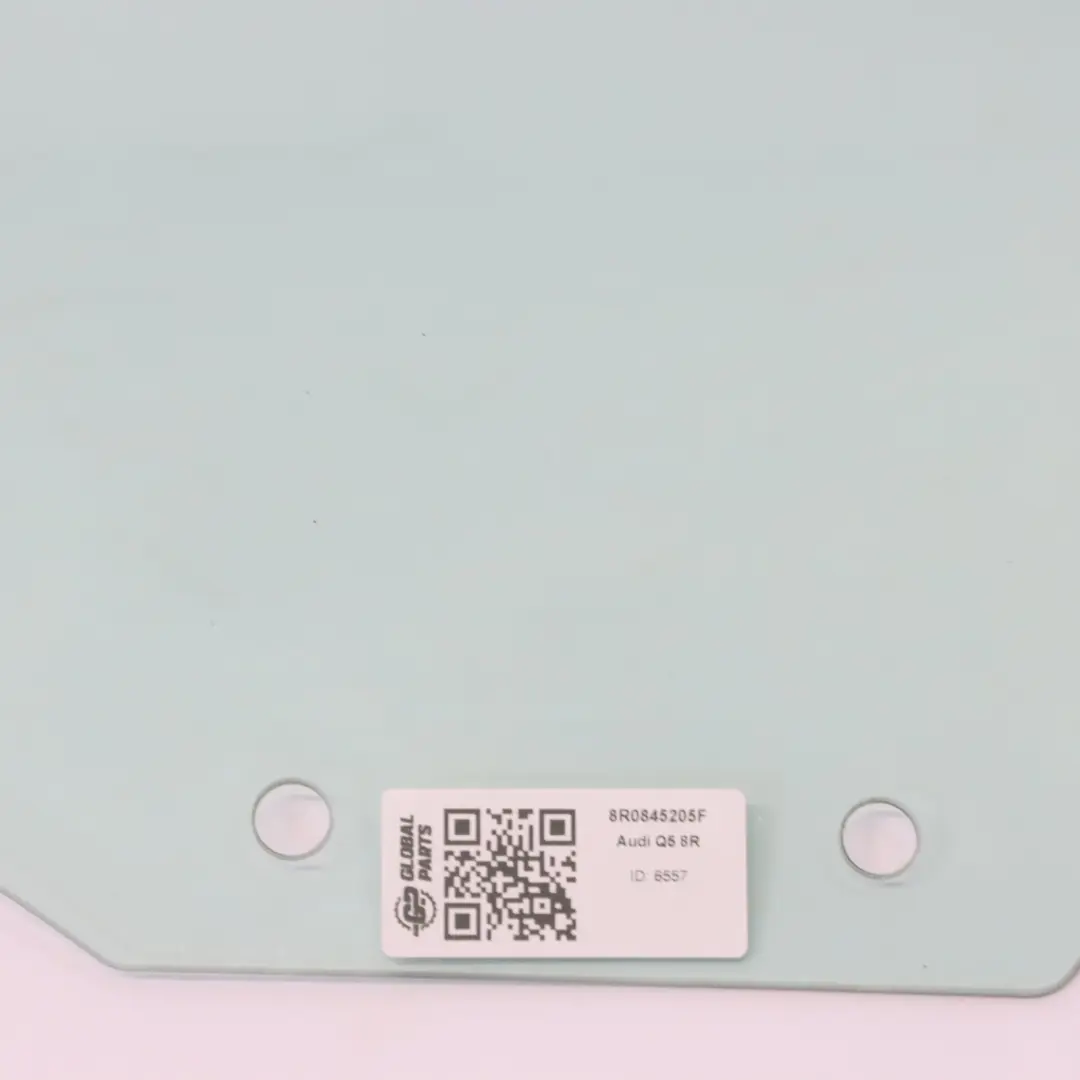 Audi Q5 8R Side Glass Window Rear Door Left N/S Green AS2 - SKU 8R0845205F - Part number 8R0845205F