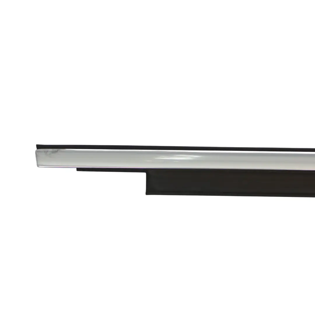 Audi Q5 8R Front Door Outer Trim Strip Seal Gasket Chrome Right O/S - SKU 8R0853284F - Part number 8R0853284F