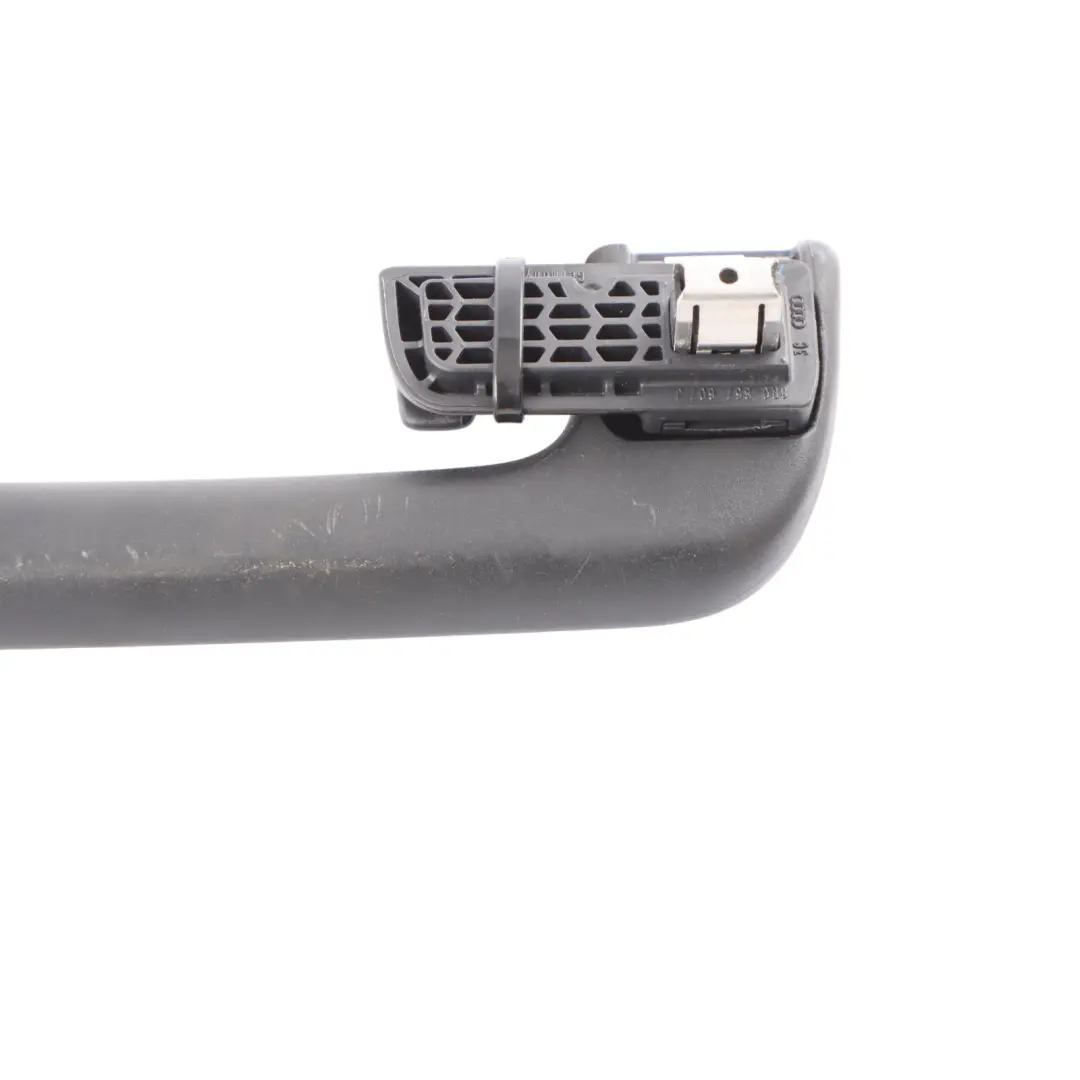 Maniglia Interna Tetto Posteriore Sinistra Nero per Audi Q3 8U con numero di parte 8R0857607J Audi Q3 8U Maniglia Interna Tetto Posteriore Sinistra Nero - SKU 8R0857607J-1 - Numero di parte 8R0857607J