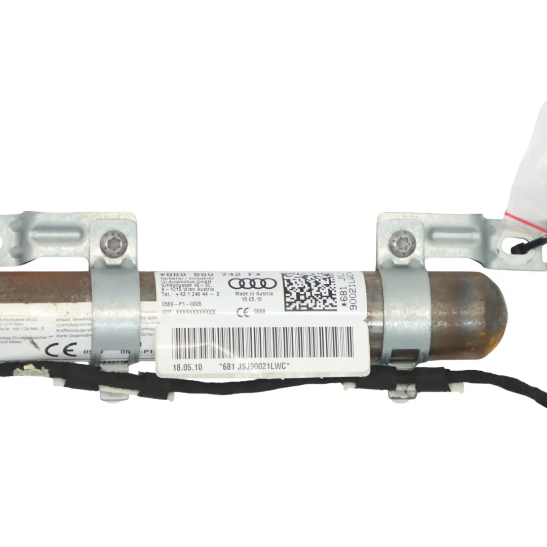 Headliner Cortina Techo Aire Módulo Derecho para Audi Q5 8R con número de pieza 8R0880742F Audi Q5 8R Headliner Cortina Techo Aire Módulo Derecho - SKU 8R0880742F - Número de pieza 8R0880742F