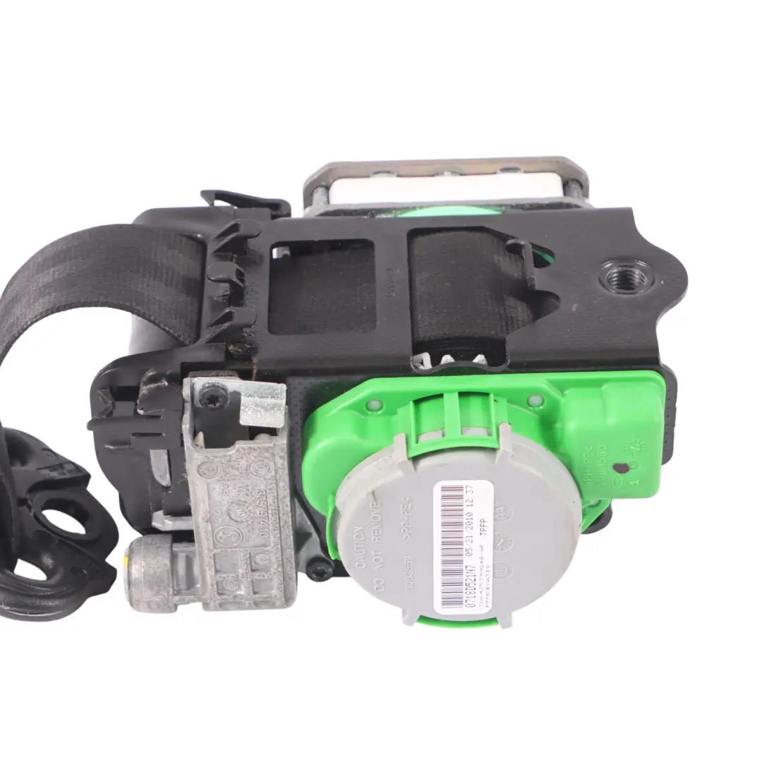 Audi Q5 8R Ceinture de sécurité avant gauche d'origine Noir - SKU 8R1857705B - Numéro de pièce 8R1857705B