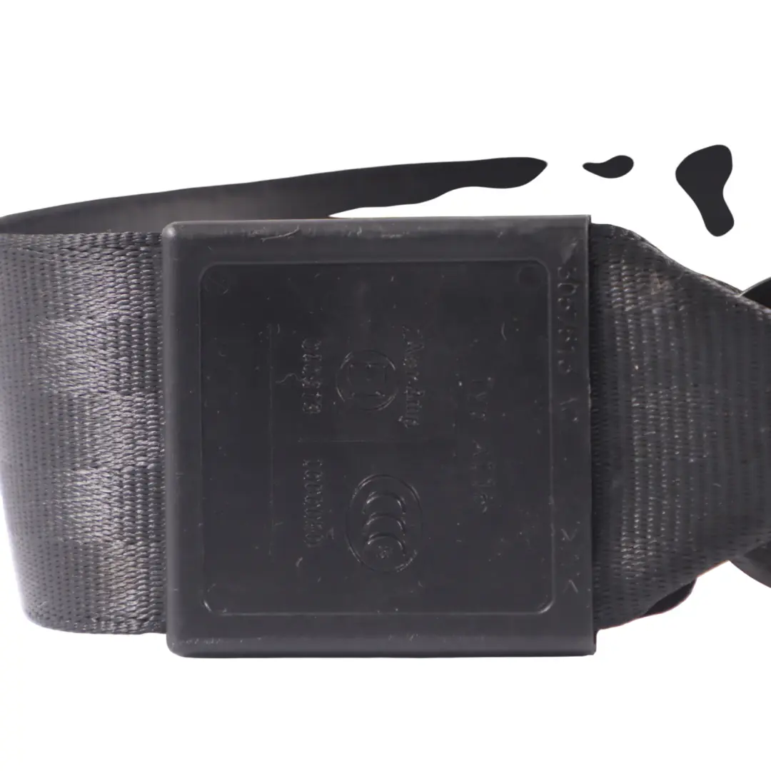 Audi Q5 8R Seat Belt Front Right O/S Upper Safety Belt Black - SKU 8R1857706L - Part number 8R1857706L
