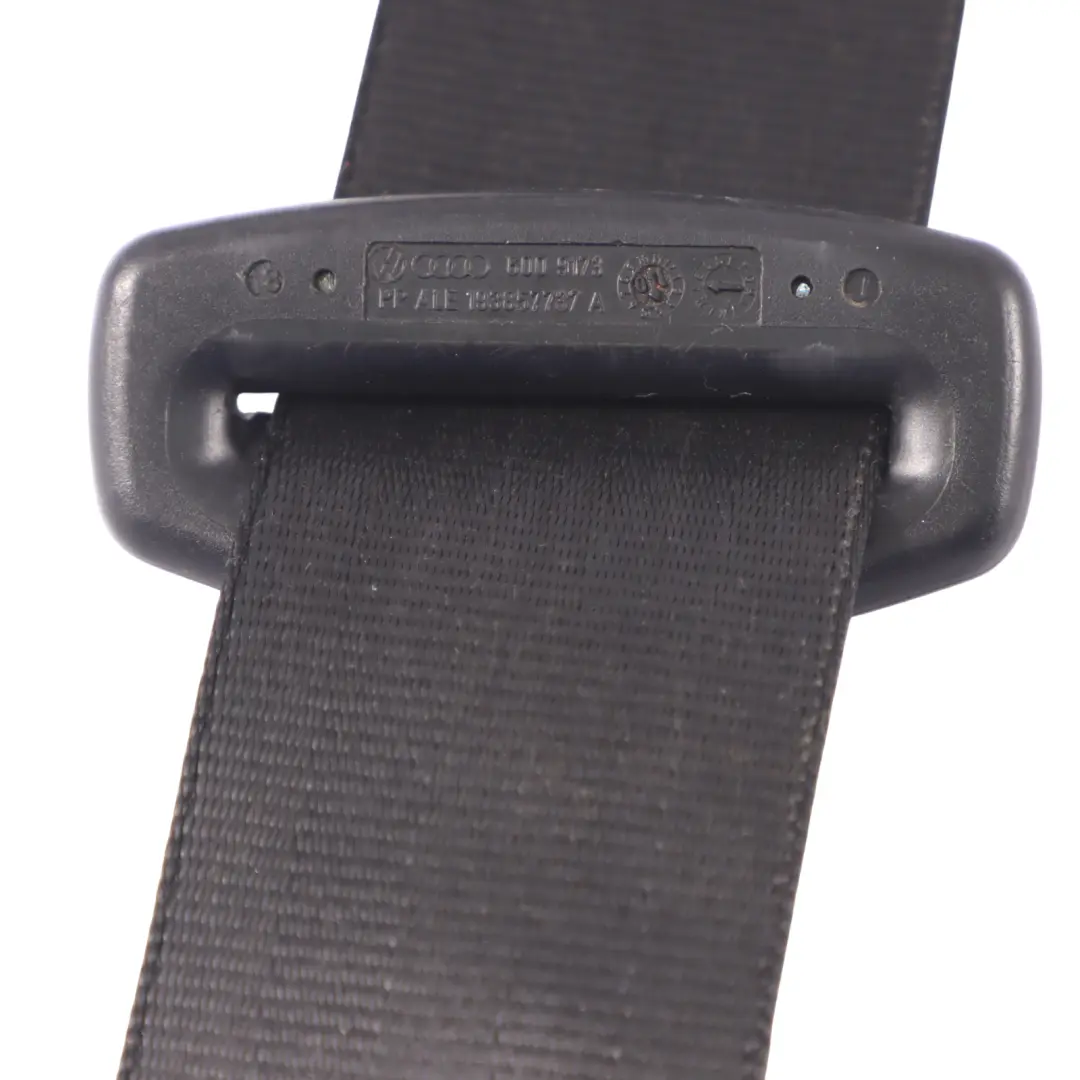 Audi Q5 8R Seat Belt Front Right O/S Upper Safety Belt Black - SKU 8R1857706L - Part number 8R1857706L
