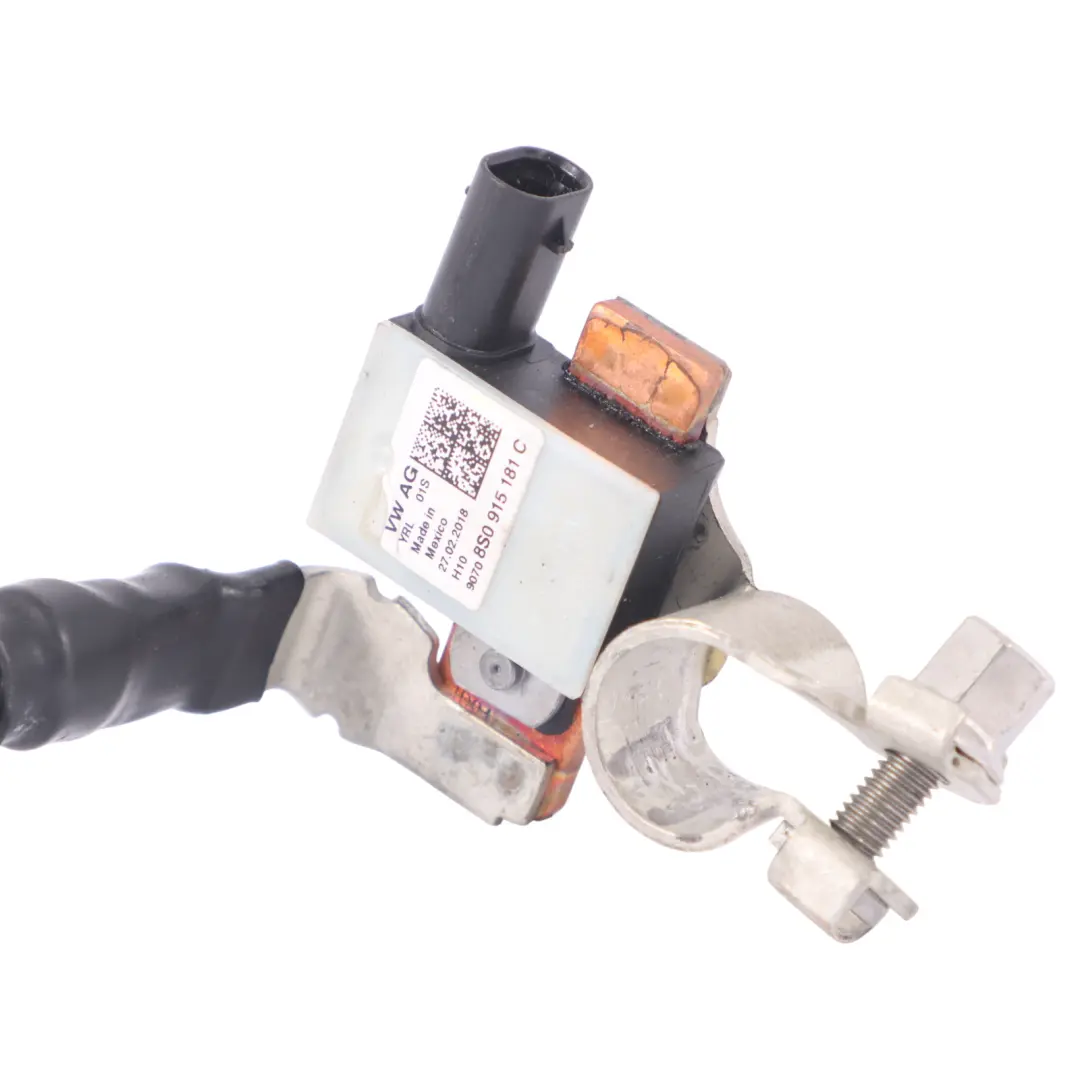 Negative Battery Terminal Cable Wiring to Audi Q5 FY A5 with Part number 8S0915181C Audi Q5 FY A5 Negative Battery Terminal Cable Wiring - SKU 8S0915181C - Part number 8S0915181C