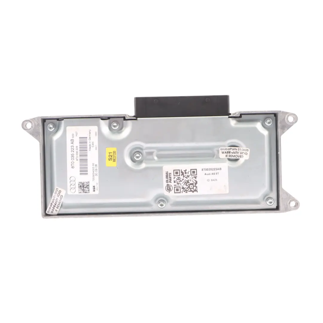 Audi A4 B8 8K A5 8T Sound System Audio Amplifier Amp Unit - SKU 8T0035223AB - Part number 8T0035223AB