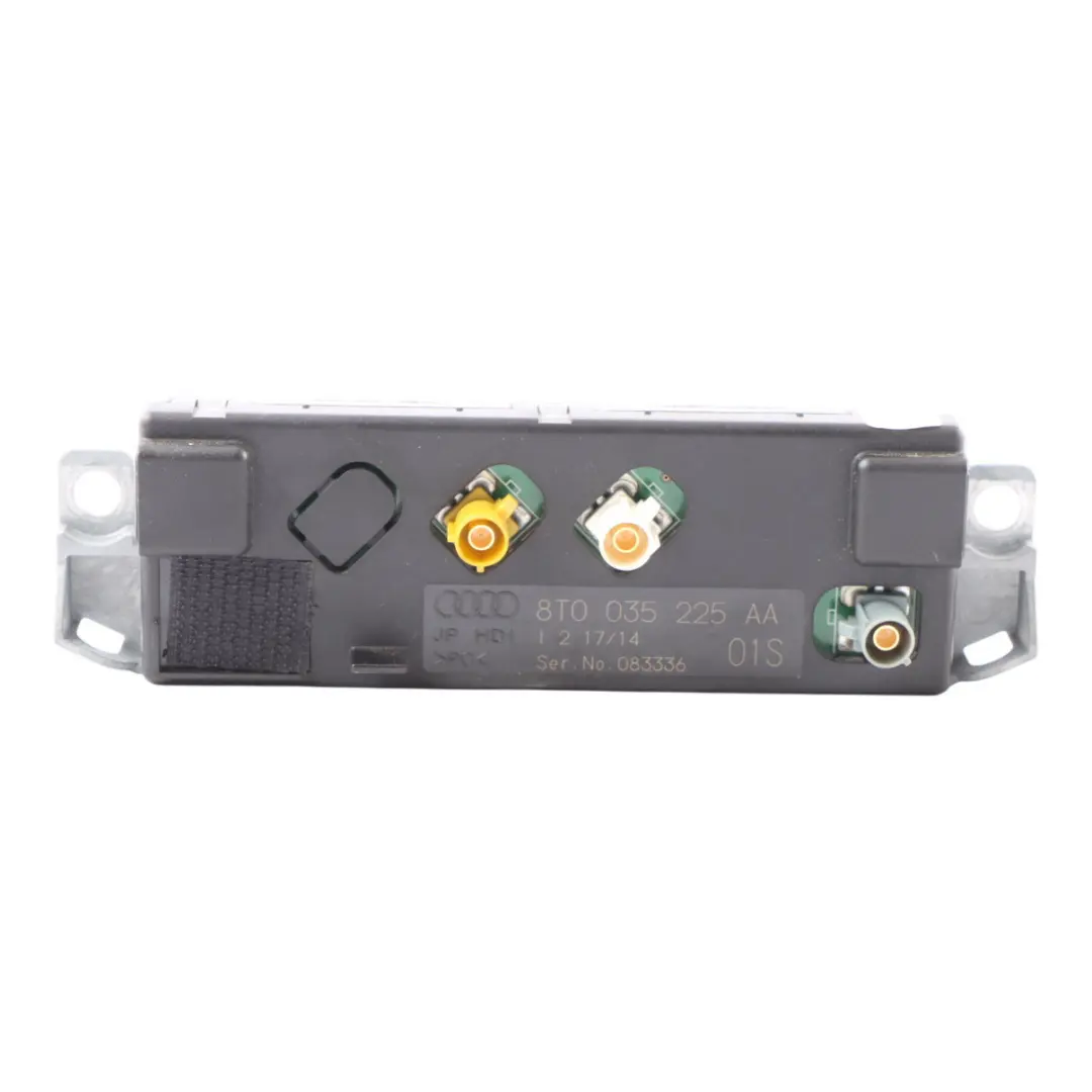 Antenna Amplifier Aerial Module Control Unit Left N/S to Audi A5 8T with Part number 8T0035225AA Audi A5 8T Antenna Amplifier Aerial Module Control Unit Left N/S - SKU 8T0035225AA - Part number 8T0035225AA