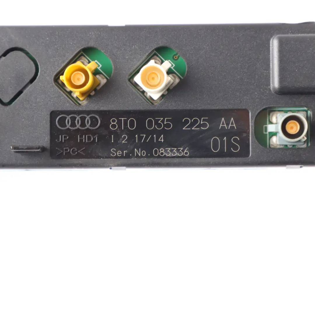 Antenne Verstärker Antenne Modul Steuergerät Links für Audi A5 8T mit Teilenummer 8T0035225AA Audi A5 8T Antenne Verstärker Antenne Modul Steuergerät Links - SKU 8T0035225AA - Teilenummer 8T0035225AA