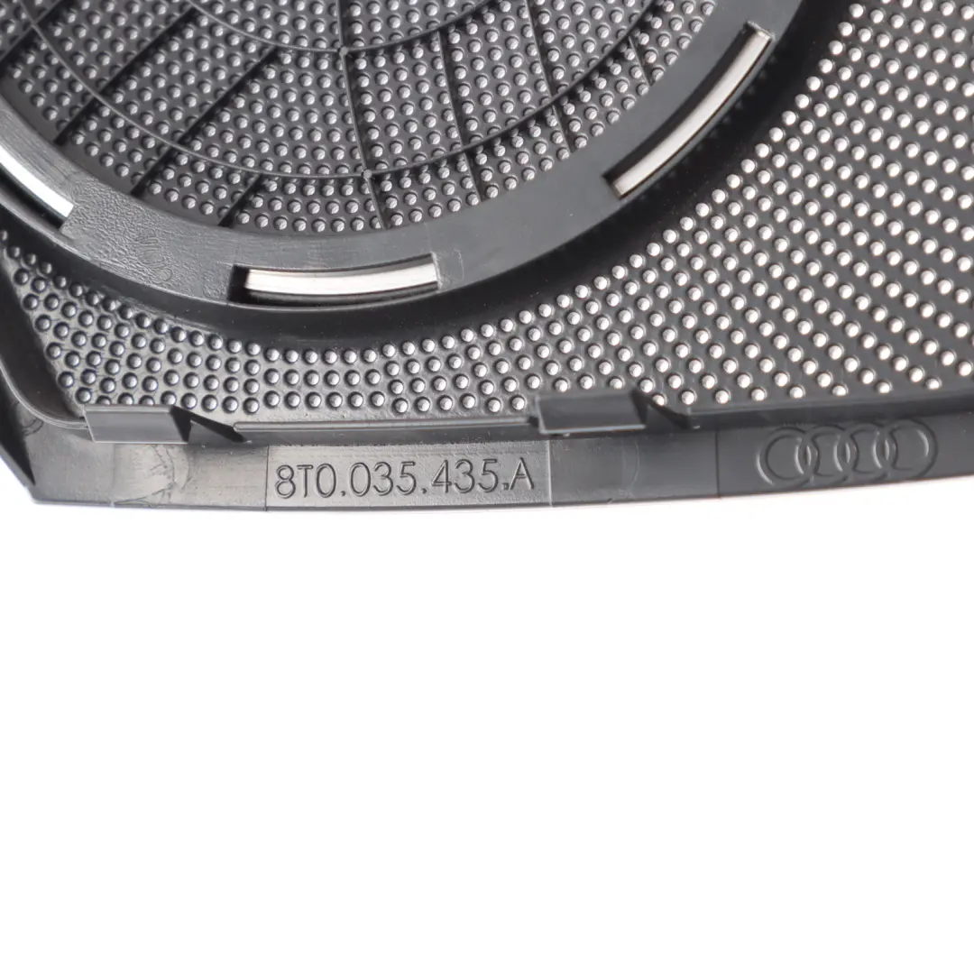 Audi A5 8T Rear Door Speaker Mesh Cover Trim Panel Left N/S - SKU 8T0035435A-1 - Part number 8T0035435A