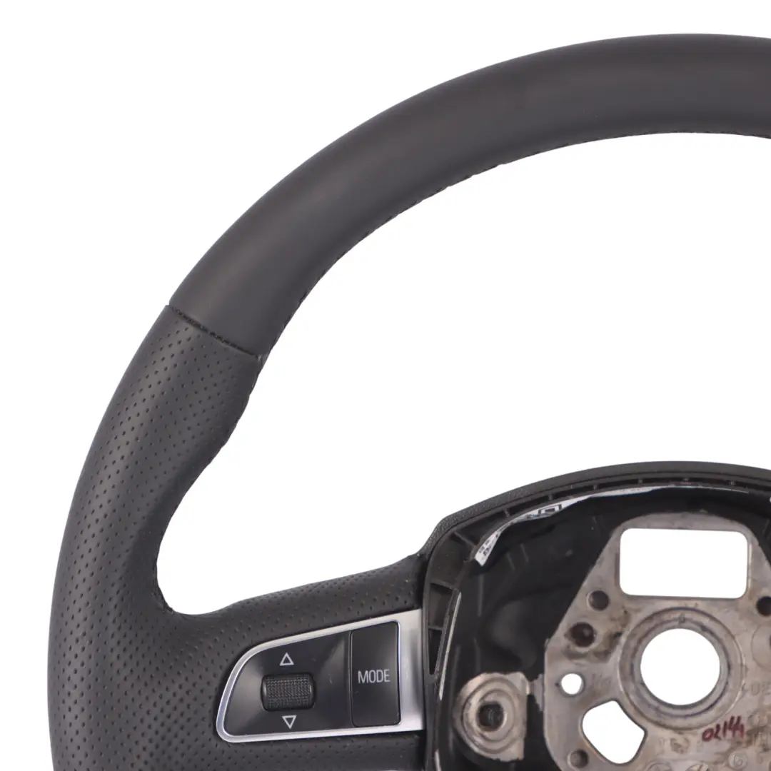 NUOVO in Pelle Nera Multifunzione per Volante Audi A4 B8 A5 S-Line con numero di parte 8T0419091A Volante Audi A4 B8 A5 S-Line NUOVO in Pelle Nera Multifunzione - SKU 8T0419091A-2 - Numero di parte 8T0419091A
