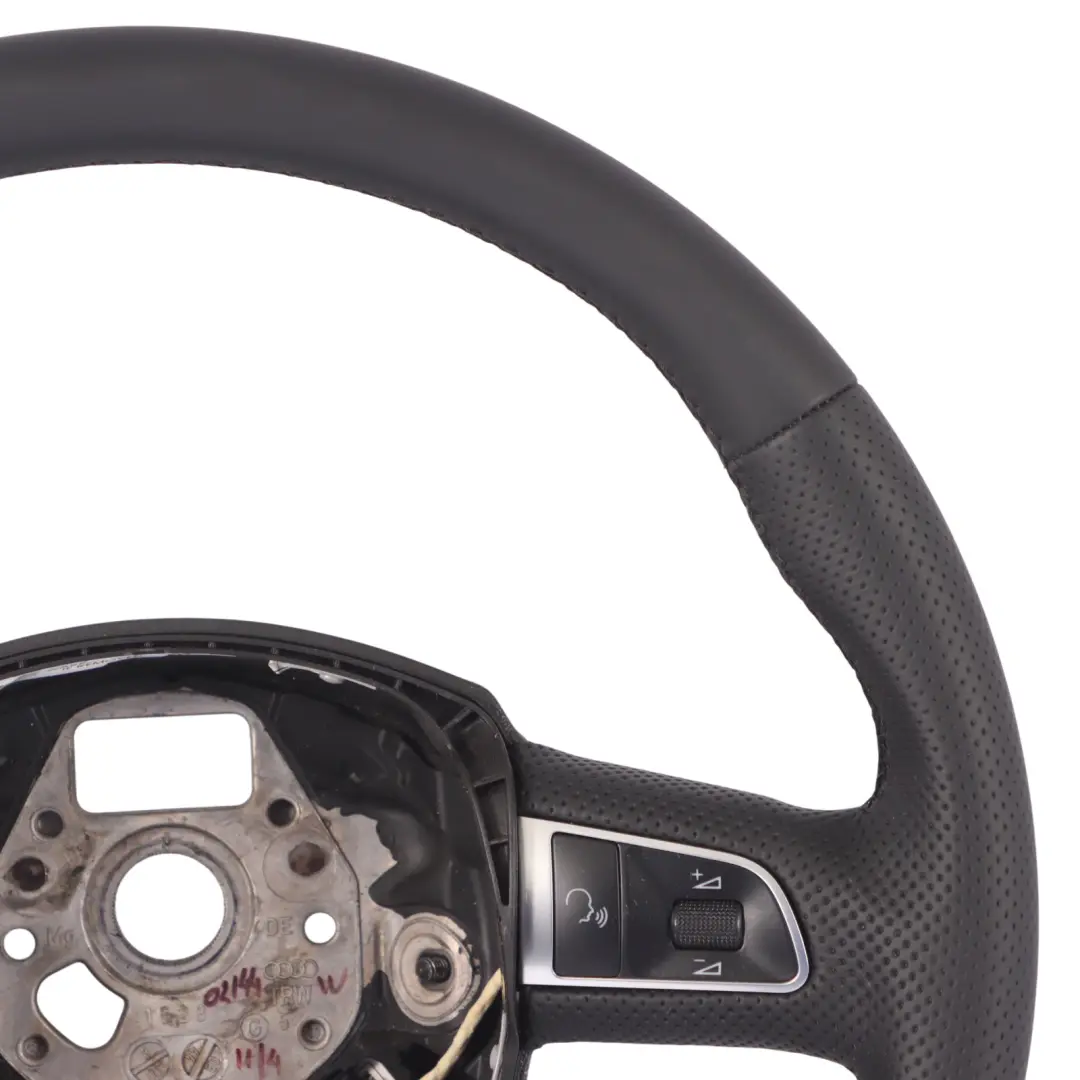 NUOVO in Pelle Nera Multifunzione per Volante Audi A4 B8 A5 S-Line con numero di parte 8T0419091A Volante Audi A4 B8 A5 S-Line NUOVO in Pelle Nera Multifunzione - SKU 8T0419091A-2 - Numero di parte 8T0419091A