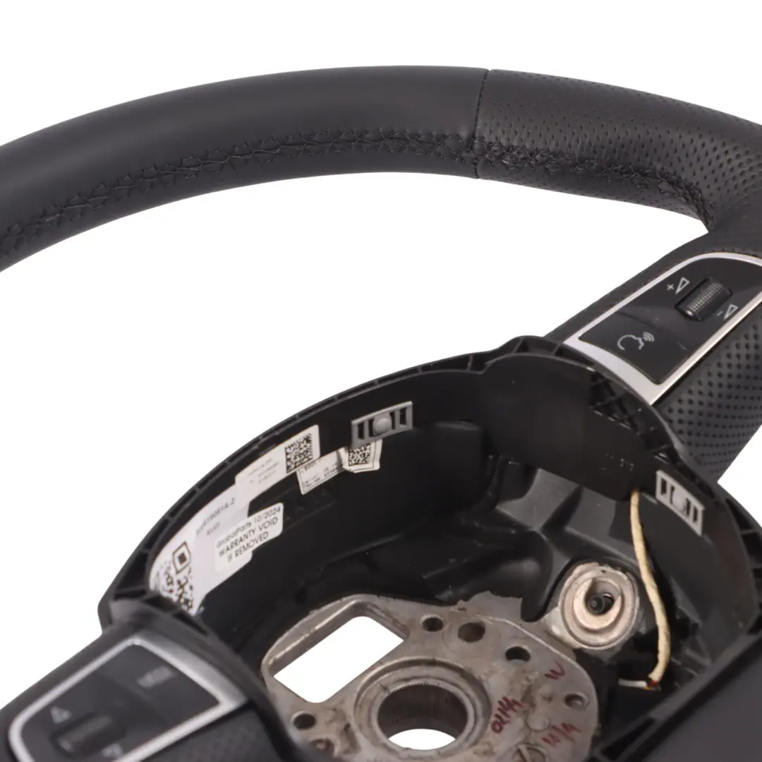 NUOVO in Pelle Nera Multifunzione per Volante Audi A4 B8 A5 S-Line con numero di parte 8T0419091A Volante Audi A4 B8 A5 S-Line NUOVO in Pelle Nera Multifunzione - SKU 8T0419091A-2 - Numero di parte 8T0419091A