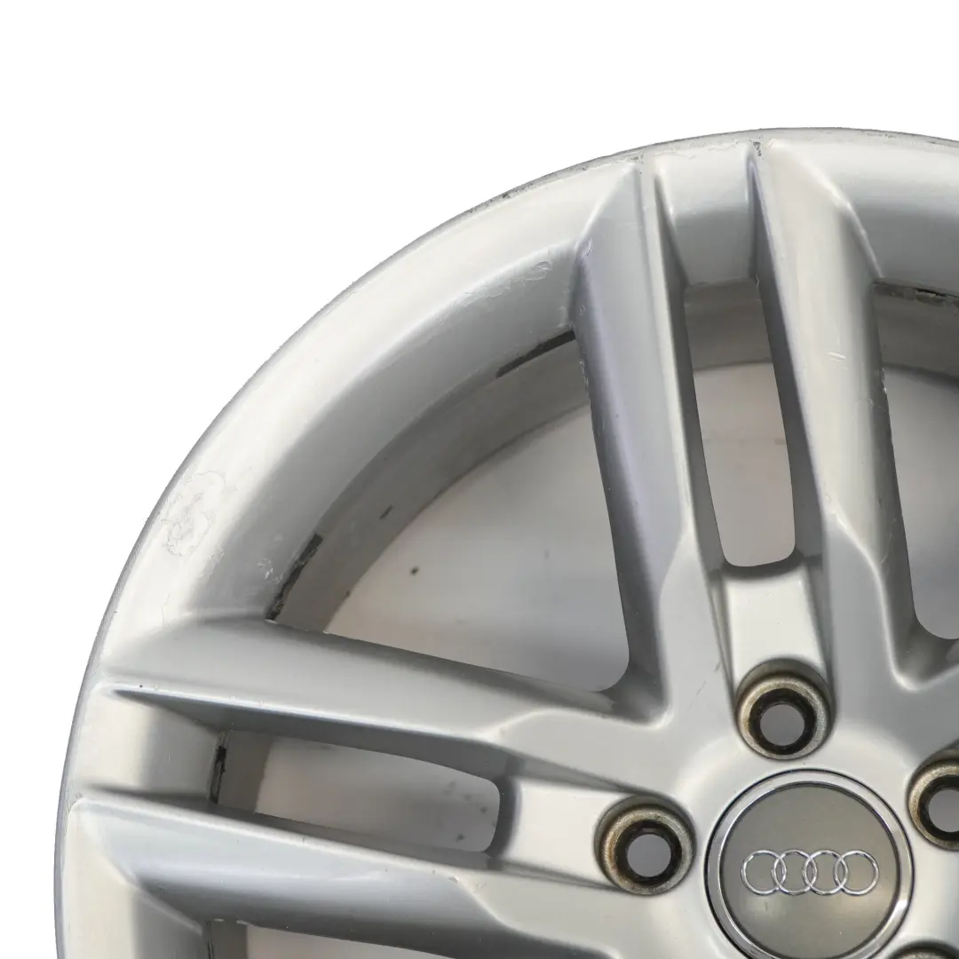 Audi A5 8T Jante en alliage léger argenté 18" 8,5J ET:29 - SKU 8T0601025CC-1 - Numéro de pièce 8T0601025CC