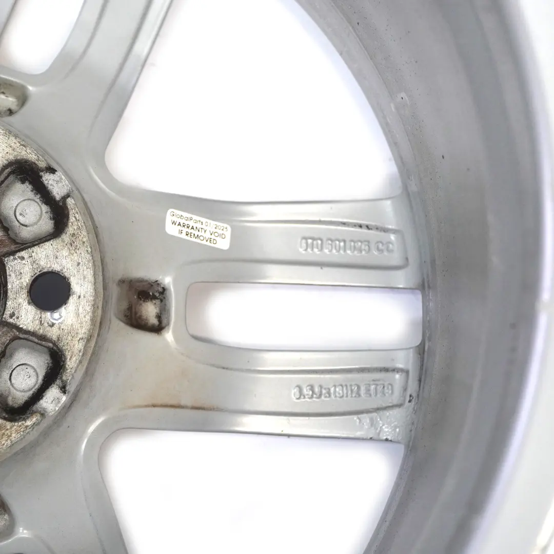 Audi A5 8T Silver Light Alloy Wheel Rim 18" 8,5J ET:29 - SKU 8T0601025CC-2 - Part number 8T0601025CC